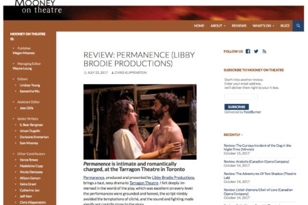 Mooney on theatre